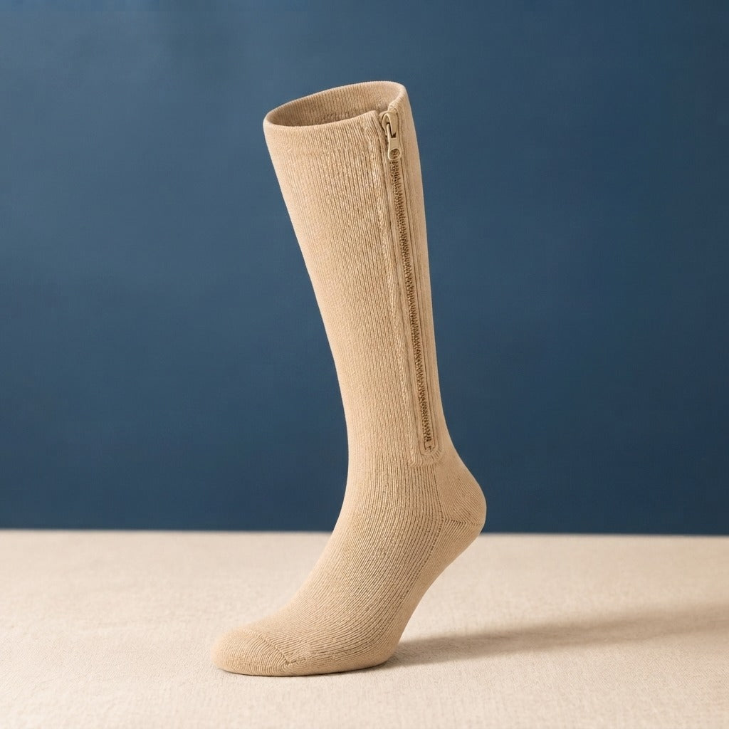 Bas de Compression à Fermeture Éclair – Vosoly™