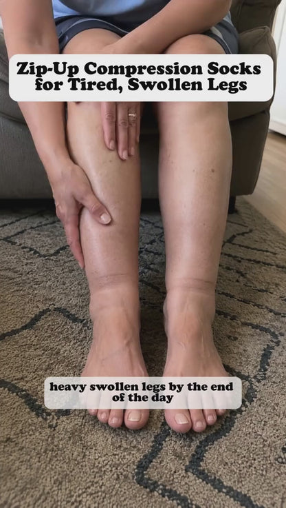 Bas de Compression à Fermeture Éclair – Vosoly™